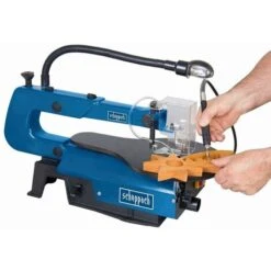 230V 16 SCROLL SAW CUT PLASTIC METAL PLASTER SCHEPPACH DECO-FLEX -Scheppach 24077405 3