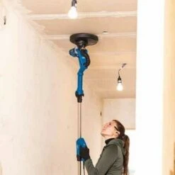 230V DRYWALL/TRI-ANGLE SANDER VARIABLE SPEED TELESCOPIC ARM 710W SCHEPPACH DS930 -Scheppach 24077519 5