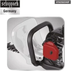 PETROL HEDGE TRIMMER 60 CM CUT 2 STROKE SCHEPPACH HTH250/240P -Scheppach 24077780 4
