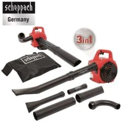 25,4CC PETROL LEAF BLOWER MULCHER VACUUM 1 HP SCHEPPACH LBH2600P