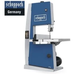 230V BANDSAW VERTICAL WOOD 205 MM 300W SCHEPPACH BASA1 + MITRE GAUGE + 2 BLADES -Scheppach 24078488 5