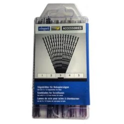 230V 16 SCROLL SAW CUT METAL SCHEPPACH DECO-FLEX +184 TOOL-SET 60 SAWBLADE -Scheppach 24078503 4