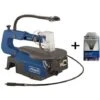 230V 16 SCROLL SAW CUT PLASTIC METAL SCHEPPACH DECO-FLEX + KIT 60 SAWBLADES