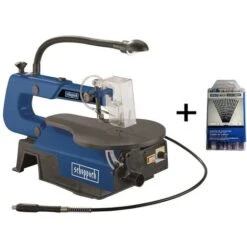 230V 16 SCROLL SAW CUT PLASTIC METAL SCHEPPACH DECO-FLEX + KIT 60 SAWBLADES