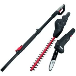230V ELECTRIC POLE SAW HEDGE TRIMMER SCHEPPACH TPX710 + EXTENSION 20MT + OIL 1LT -Scheppach 24078545 3