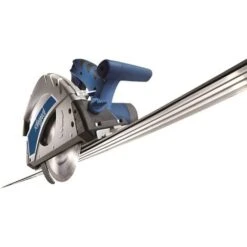 230V SCHEPPACH PL55 PLUNGE SAW + 1400 Mm GUIDE TRACK CIRCULAR BLADES -Scheppach 24121020 4