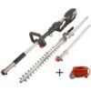 230V TELESCOPIC POLE HEDGE TRIMMER SCHEPPACH TPH900 + EXTENSION CABLE 20 MT