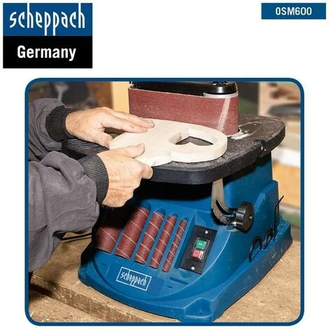230V OSCILLATING SPINDLE AND BELT SANDER 450W SCHEPPACH OSM600 4 230V OSCILLATING SPINDLE AND BELT SANDER 450W SCHEPPACH OSM600 - Image 4