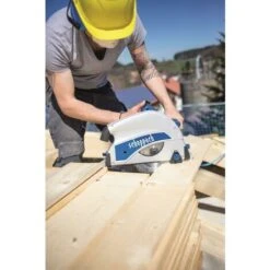 230V CIRCULAR PLUNGE SAW 210MM WITH GUIDE RAIL AND ACCESSORIES SCHEPPACH PL75 -Scheppach 24500683 3