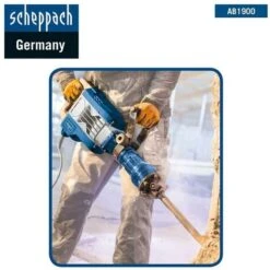 230V DEMOLITION HAMMER BREAKER 1900 WATT SCHEPPACH AB1900 -Scheppach 24870074 3
