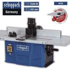 230V BENCH / SHAPER ROUTER TABLE SCHEPPACH HF50 + COLLET SPINDLE 1/2 1/4 -Scheppach 27497943 4