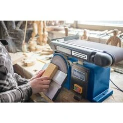 Scheppach BTS900 4 370w Brushless Electric Belt And Disc Sander - 230v -Scheppach 30000445 4