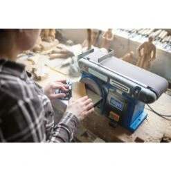 Scheppach BTS900 4 370w Brushless Electric Belt And Disc Sander - 230v -Scheppach 30000445 5