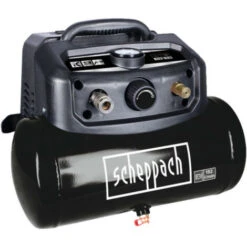 Compressor 6L And 6 Accessories SCHEPPACH - 1200W - HC06 - Black Edition - 58061099953