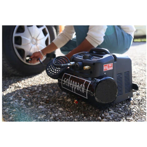 Compressor 6L And 6 Accessories SCHEPPACH - 1200W - HC06 - Black Edition - 58061099953 5 Compressor 6L And 6 Accessories SCHEPPACH - 1200W - HC06 - Black Edition - 58061099953 - Image 5