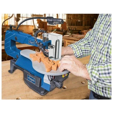 Pack SCHEPPACH Scroll Saw 405 Mm - 120W - SD1600V - Set Of 6 Blades - 10 Teeth 3 Pack SCHEPPACH Scroll Saw 405 Mm - 120W - SD1600V - Set Of 6 Blades - 10 Teeth - Image 3