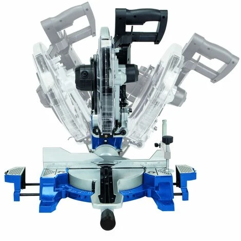 Scheppach HM140L 305mm Double Bevel Sliding Mitre Saw 230 V 2 Scheppach HM140L 305mm Double Bevel Sliding Mitre Saw 230 V - Image 2