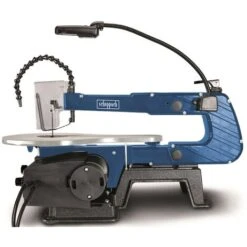 SCROLL SAW CUT WITH FOOT SWITCH PLASTIC METAL PLASTER SCHEPPACH DECO XLS -Scheppach 58740702 4