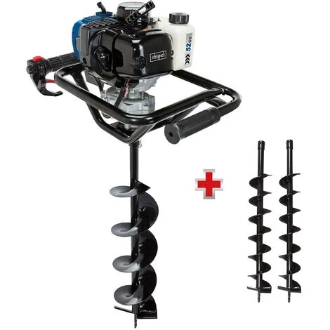 PETROL EARTH AUGER SCHEPPACH EB2000 52CC 1.97HP 3 DRILLS INCLUDED 1 PETROL EARTH AUGER SCHEPPACH EB2000 52CC 1.97HP 3 DRILLS INCLUDED