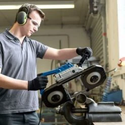 PORTABLE METAL BAND SAW 1140 MM WITH BASE 1200W SCHEPPACH MBS1200 -Scheppach 71782247 4