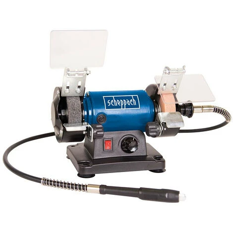 Scheppach HG34 75mm Bench Grinder With Flexi Drive Tool 1 Scheppach HG34 75mm Bench Grinder With Flexi Drive Tool