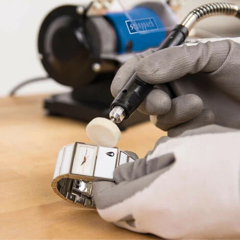 Scheppach HG34 75mm Bench Grinder With Flexi Drive Tool 5 Scheppach HG34 75mm Bench Grinder With Flexi Drive Tool - Image 5